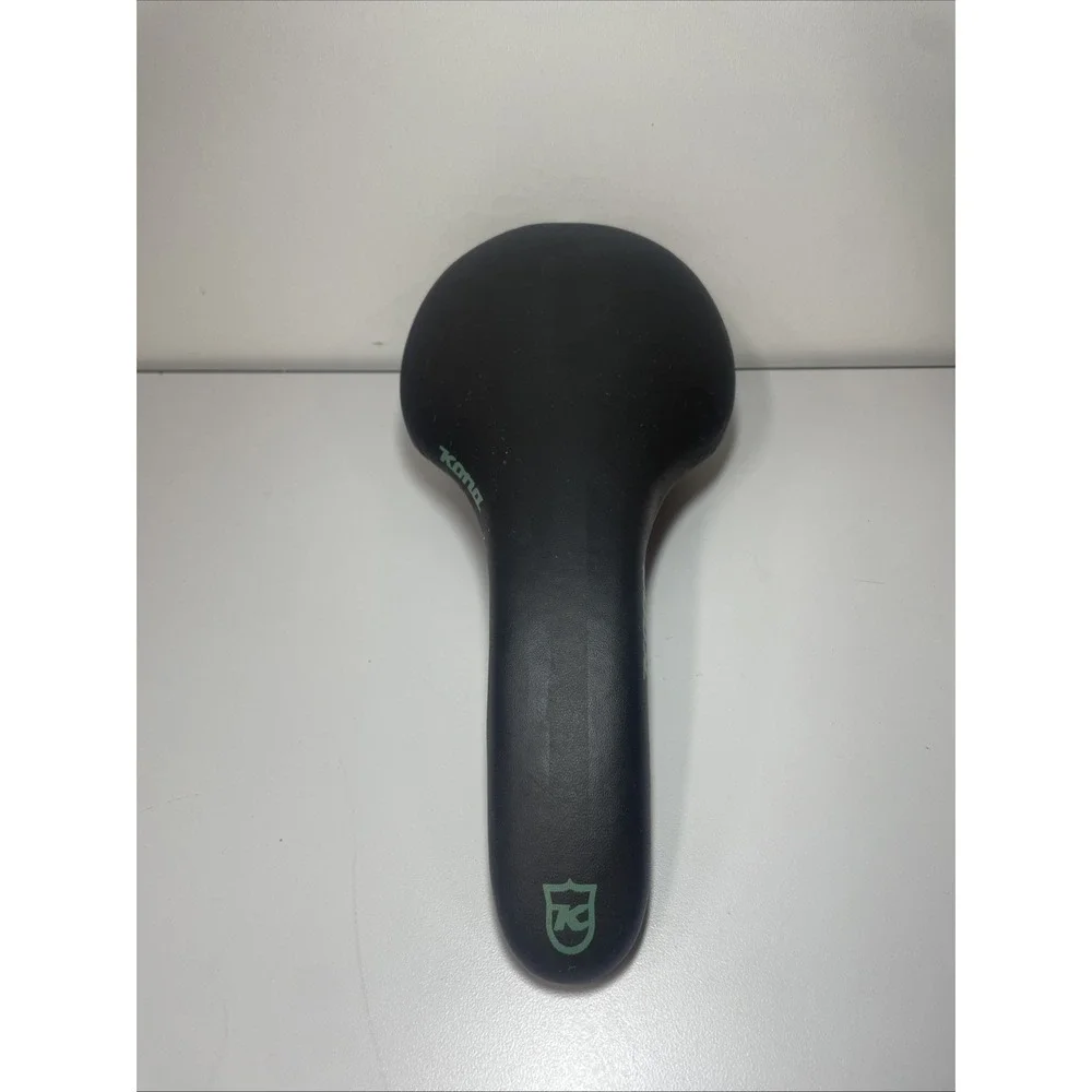 Kona Velo Comfort Bicycle Saddle Bike Seat Black Leather‎ Accessory Part Saddle